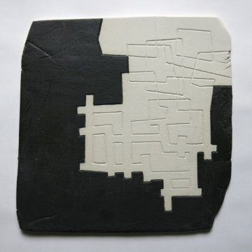 Territori assenyalat XXII, porcellana, 30 x 30 x 1 cm., 2013II_w600_h600